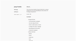 Desktop Screenshot of josep-portella.com
